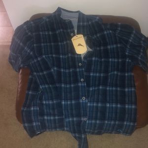 Tommy Bahama Fleece Button down